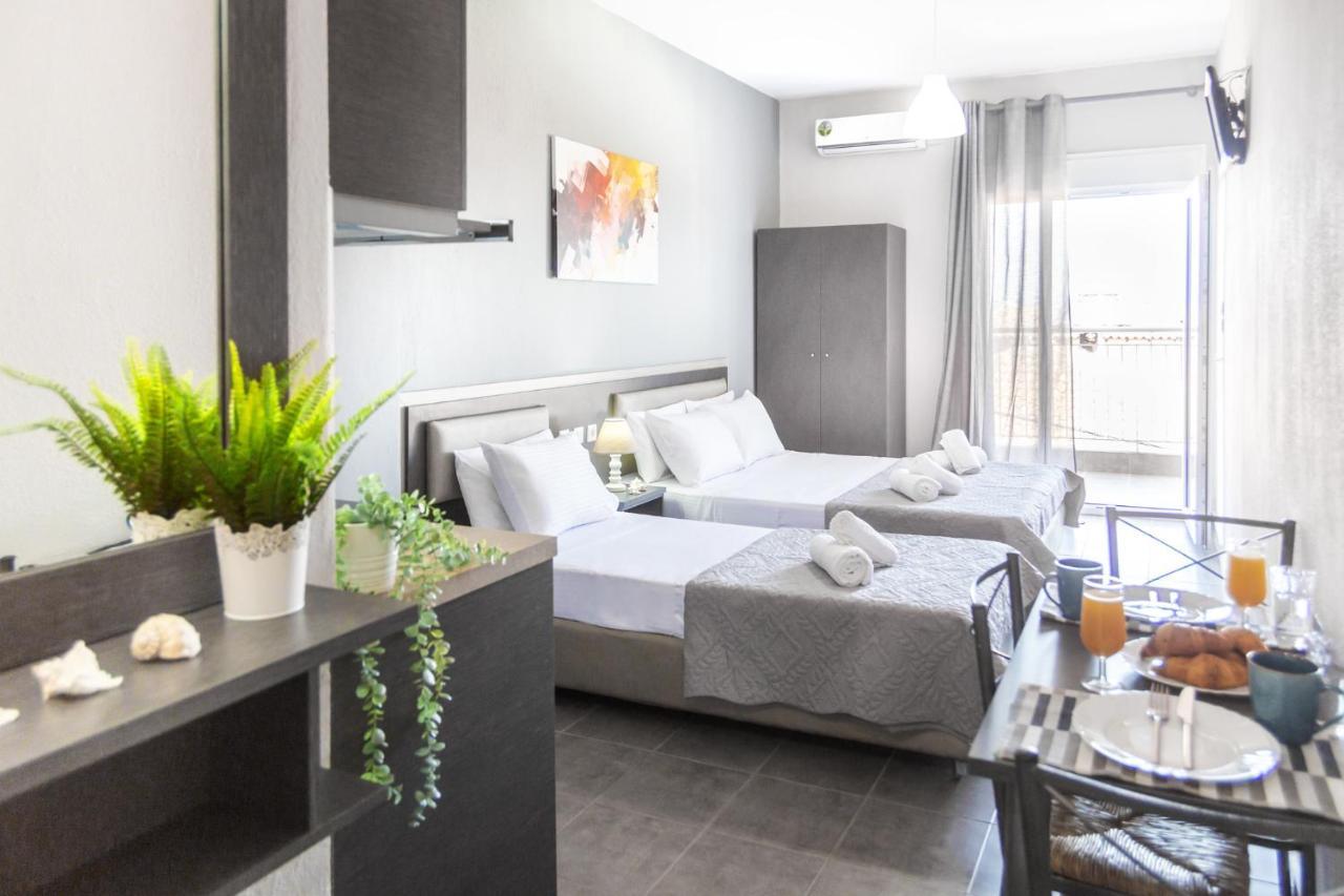 Caretta Blue Apartments 波利克罗诺 外观 照片