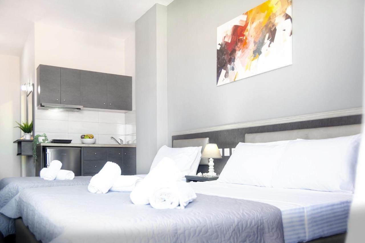Caretta Blue Apartments 波利克罗诺 外观 照片